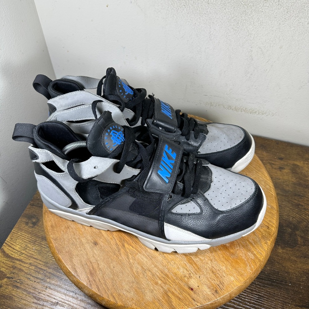 Nike Air Trainer Huarache 2011 Blue 679083-012 Mens Size 14